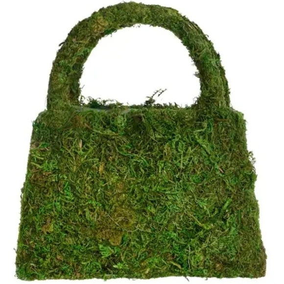 NWT 8.8" Decorative Moss Purse by Ashland - Picture 2 of 8